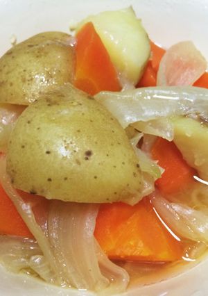 じゃがバタ風味！？肉なし肉じゃが♪-レシピのメイン写真