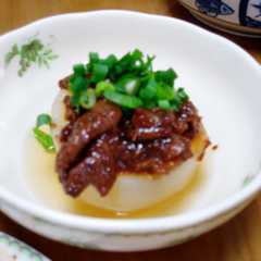 めちゃめちゃうまい！肉味噌の風呂吹き大根-レシピのメイン写真
