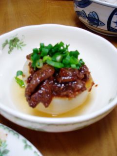 めちゃめちゃうまい!肉味噌の風呂吹き大根-レシピのメイン写真