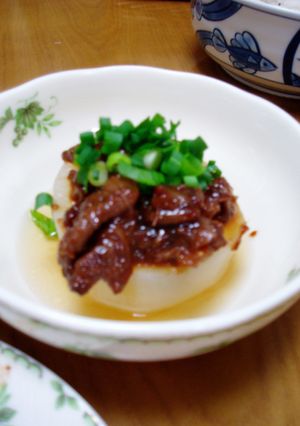 めちゃめちゃうまい！肉味噌の風呂吹き大根-レシピのメイン写真