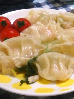 エビとはんぺんのもちもち蒸し餃子-レシピのメイン写真