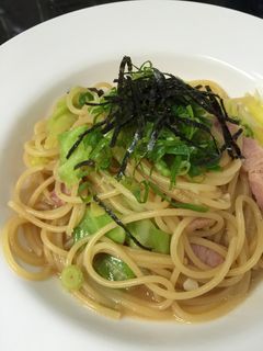 キャベツとベーコンの和風パスタ-レシピのメイン写真