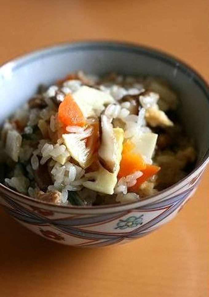 筍と山菜のおこわ-レシピのメイン写真