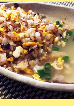 ちりめん山椒あんかけ炒飯-レシピのメイン写真