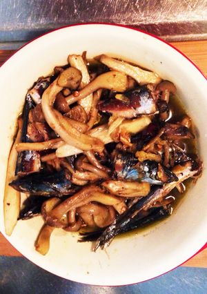 鰯の丸干しアヒージョ-レシピのメイン写真