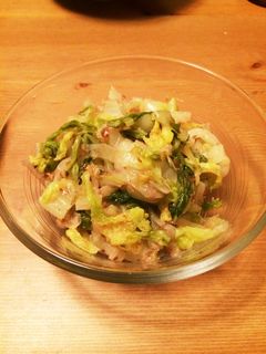 白菜のおひたしサラダ-レシピのメイン写真