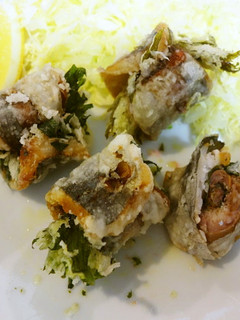 さっぱり☆あじの梅しそロール揚げ-レシピのメイン写真