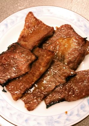 炭火焼きの味がするお肉の焼き方♥-レシピのメイン写真