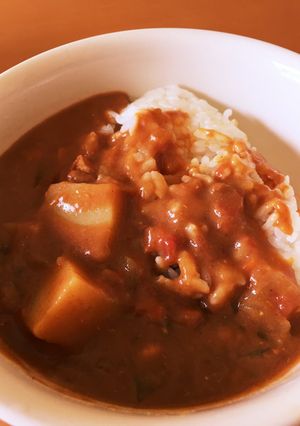 トマト缶と牛乳使用で、チキンカレー☆-レシピのメイン写真