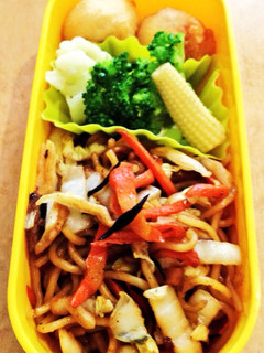 簡単☆高野豆腐ひじき焼きそば 鉄分補給-レシピのメイン写真