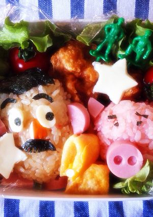 キャラ弁当☆トイストーリー-レシピのメイン写真