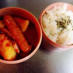 รูปของ 簡単 残り物でトマトスープ！