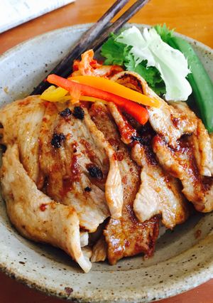 鬼美味い豚丼！-レシピのメイン写真