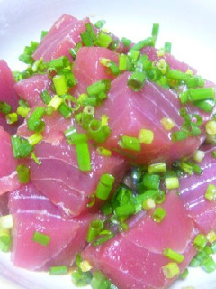 マグロねぎポン!-レシピのメイン写真