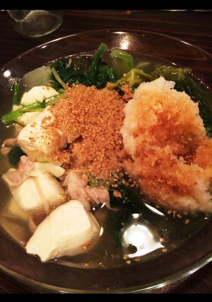 ほうれん草と大根おろし鍋-レシピのメイン写真