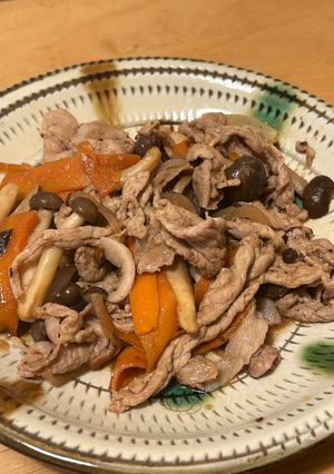 豚肉の中華風トウチ炒め-レシピのメイン写真