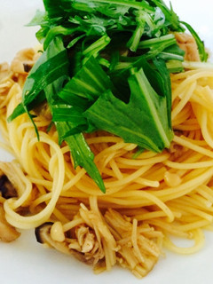 鶏肉ときのこの柚子胡椒パスタ-レシピのメイン写真