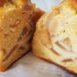 簡単しっとり甘さ控えめ林檎メープルケーキ