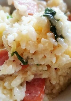 菜の花のチーズリゾット-レシピのメイン写真