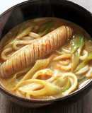 ジョンソンヴィルの豆乳カレーうどん