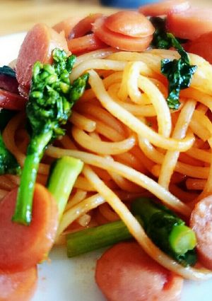 もちもちナポリタン-レシピのメイン写真