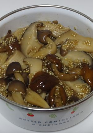 キヌア＆キノコ煮（簡単・作り置きに便利）-レシピのメイン写真