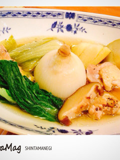 新玉ねぎ丸ごと♡鶏肉コンソメスープ-レシピのメイン写真