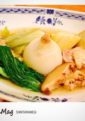 新玉ねぎ丸ごと♡鶏肉コンソメスープ-レシピのメイン写真