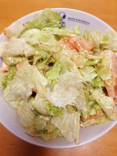 レタスのキムチサラダ-レシピのメイン写真