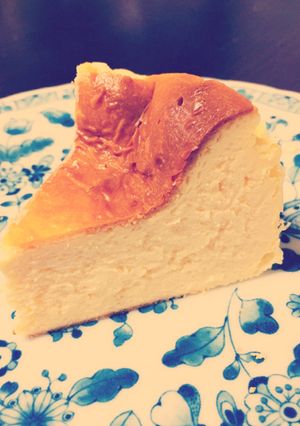 簡単！ベイクドチーズケーキ 15㎝型-レシピのメイン写真