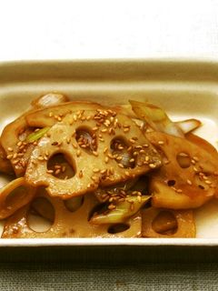 レンコンと長ネギの中華炒め-レシピのメイン写真