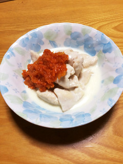 鶏胸肉のミルク煮込み~トマトソースがげ~-レシピのメイン写真