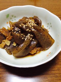 こんにゃくのきんぴら-レシピのメイン写真