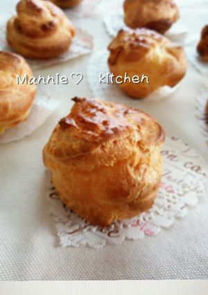 ＊昔ながらシュークリーム(シュー生地)＊-レシピのメイン写真