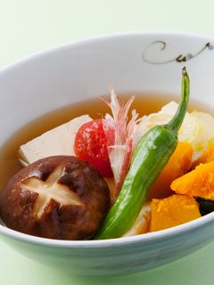 豆腐と夏野菜の冷やし鉢-レシピのメイン写真