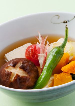 豆腐と夏野菜の冷やし鉢-レシピのメイン写真