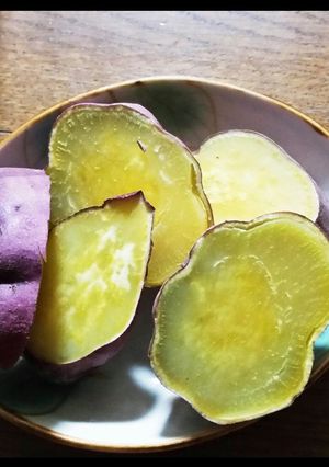 炊飯器で簡単ふかしさつま芋おやつにも-レシピのメイン写真
