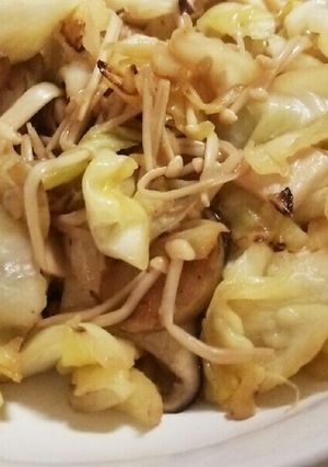 きのことじゃがいもの醤油炒め-レシピのメイン写真