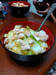 簡単鶏胸肉のスタミナ塩ダレ丼ぶり♡-レシピのメイン写真