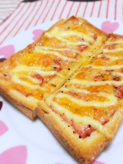ベーコンチーズのマヨトースト【朝食】-レシピのメイン写真