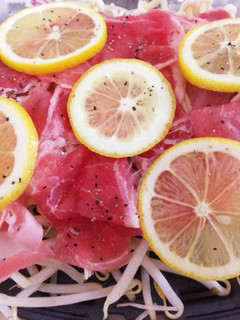 さっぱり豚肉レモン蒸し♪-レシピのメイン写真