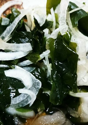 ワカメと新玉ねぎのポン酢和え-レシピのメイン写真