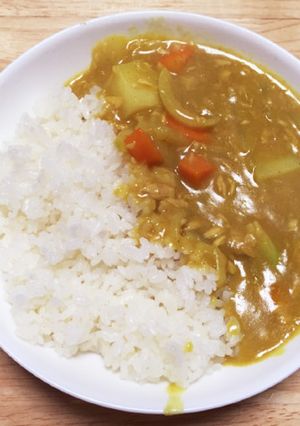 ヘルシーカレーライスinココナッツオイル-レシピのメイン写真
