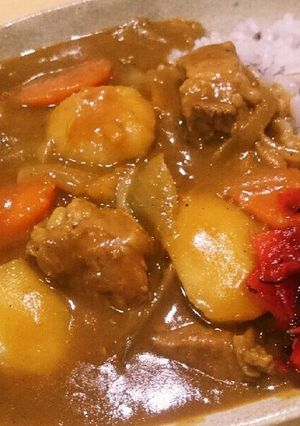 懐かしい♪給食のカレー♪煮るだけ簡単♪-レシピのメイン写真