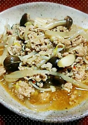 麻婆きのこ～もやし入り～-レシピのメイン写真