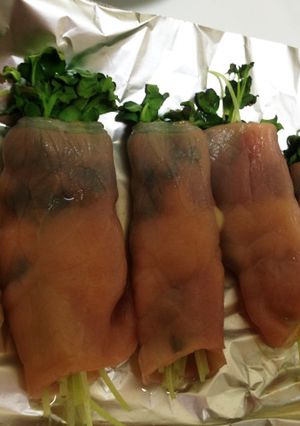 簡単!トースターで焼く生ハム。つまみにも-レシピのメイン写真