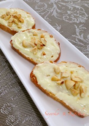 フランスパンで簡単☆ホワイトチョコラスク-レシピのメイン写真