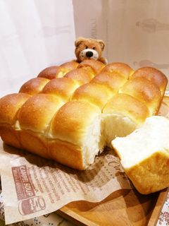HBほんのりあま〜いふわ×2ちぎりパン♪-レシピのメイン写真