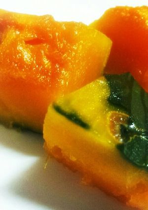 簡単フライパンで☆かぼちゃの煮物-レシピのメイン写真