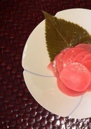 ラディッシュ カブ 桜漬け-レシピのメイン写真